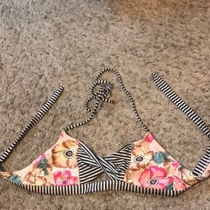 Cute Floral Bikini Top